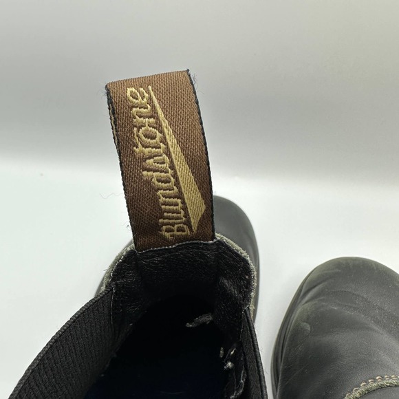 Blundstone #500 Leather Stout Brown Chelsea Boots 6.5 - Picture 8 of 13